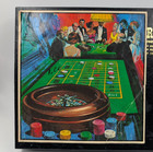 Vintage Pleasantime Miniature Roulette Wheel W  Felt Chips Extra Balls  rules