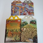 Lot Of 11 Vintage 1990s-2000s Mcdonald   s Walt Disney Happy Meal Boxes