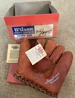 Antique Mint 1930   s Vintage Terry Moore Baseball Glove   Original Box Early Rare