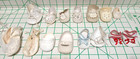 17 Pc Lot Vintage Single Baby Doll Shoes Booties Various Sizes   Styles Guc