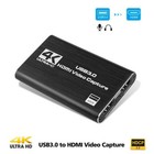 4k Video Capture Card 1080p 60fps Hd Camera Recording Hdmi To Usb 3 0 Live Game