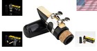 Sturdy Black Clarinet Mouthpiece Kit With Ligature   Reed - Perfect For Learning