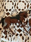 Hartland Cowboy Western Roy Rogers  Figure And 2 Horses 