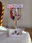 Bottom s Up Git Essentials    addicted To Shopping    Hand Painted Wine Glass Nib
