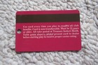 Treasure Bay Hotel Casino Player s Slot Card  blank    Biloxi  Mississippi