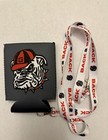 Uga Georgia Bulldogs Koozie With Detachable Lanyard