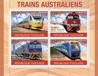 Trains   Locomotives  3  16 Diff  Sheets   Sets Mnh Composition  y67
