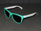 New Oakley Frogskins Sunglasses Seafoam grey Retro Heritage Collection White