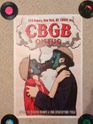 Cbgb   Omfug Legendary Punk Rock Canvas Bathroom Poster 16  X 24  Bowery Nyc