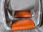 Heavy Engraved Aluminum 2 5  Stirrups