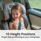 Car Seat Booster 2-in-1 Backless And High Back 40-100 Lb Chicco Kidfit Cleartex