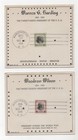 Us 1938 Sc 832-834 Prexie Limited Edition Maximum Cards First Day Of Issue