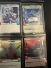 Star Wars Unlimited Foil Collectible Card Game Cards Lot