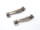 Original Wwii Us Navy Torpedoman s Mate Sterling Collar Insignia Set