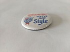 Vintage Pin Old Style Beer Wisconsin Button