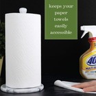 Marble Paper Upright Towel Holder Dispenser For Kitchen Countertop  Bathrooms