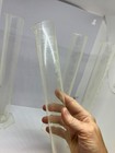 Lot Of 4 250ml Tc Pmp Graduated Cylinder Hexagon Base Clear Plastic