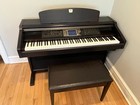 Yamaha Clavinova Cvp-205 Digital Piano   Brown   Excellent Condition 