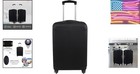 Travel Luggage Cover Suitcase Protector Fits 31-32 Inch Case Black  Xl