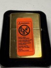 Zippo 1997 Barrett Smythe Champagne Brass Surprise Lighter Sealed In Box C397
