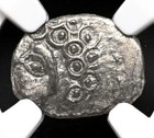 Celtic  Central Gaul  Sequani  1st Century Bc  Quinarius  Boar  Ngc Xf