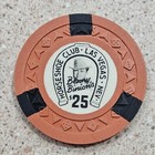1953 Binion s Horseshoe Club Orange  25 Casino Table Chip With Arodie Mold- Rare