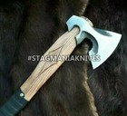 Custom Hand Forged Carbon Steel Hunting Camping Axe Integral Axe Tomahawk