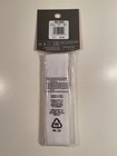 Nike Swoosh Headband  Ac0003 101  White With Black Swoosh Logo