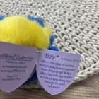 Puffkins Winky The Frog Mini Plush 4  Yellow Blue New W Tag Swibco