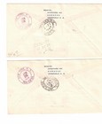 1954 Venezuela Scott C536-44 Set On Registered Airmail Cover To Nyc