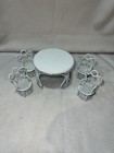 Vintage Metal Dollhouse Furniture  5 Pieces 
