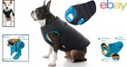 Insulated Dog Jacket For Small Dogs  Comfortable Winter Coat With Leash D Ring