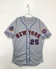 Gary Matthews Jr 2002 New York Mets Game Issued used Jersey 28820