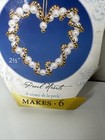 Ornament Sensations Pearl Hearts Christmas Ornament Craft Kit In Box Makes 6