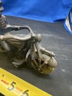 Antique 1930 s Hubley Champion Cast Iron Police Motorcycle Toy 7 