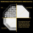 Glow Glow Ez Lock 48  Octa Small Quick Softbox  Eight-sided Parabolic Softbox Op