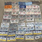 Mixed Lot Of 50 Vintage Collectible License Plates Wisconsin Missouri Pa