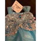 Build-a-bear Workshop Blue Princess Dress Sequined Tulle Gown Plush Outfit Nwt