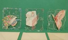 Vintage Clear Plastic Petite Vellum Greeting Cards Lot Of 18 In Box W envelopes