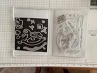 Stampin Up  Rocking Horse Christmas Clear Stamp   Die Set Free Ship Drum Gifts