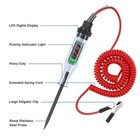 Probador De Corriente Electrica Automotriz Fusibles 6-12v Con Luz Indicadora New