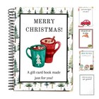 Festival Christmas Gift Card Book Merry Christmas