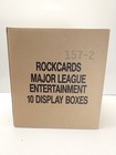 1991 Rock Cards Sealed Case W  10 Boxes - Anthrax Exodus Testament  Series 1