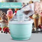 1-quart Electric Ice Cream Maker With Quick-freeze Bowl