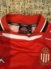 Vintage As Monaco Soccer Football Jersey Home Real 1999 2000 Size Medium