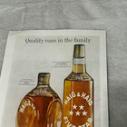 1960 Haig And Haig Scotch Quality Runs In The Family Vintage Ad P