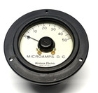 Vintage Western Electric Dc Microamperes Panel Meter Gauge 0-50 Ua D-164601