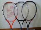 Yonex Micro Core Nanometric 3pc Badminton Racket Set G2 Used   Cover