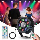 Led Stage Party Light Projector - Dj Disco Lamp With Laser Flash For Weddings  