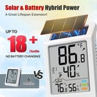 Indoor Outdoor Thermometer Wireless  Digital Temperature Humidity